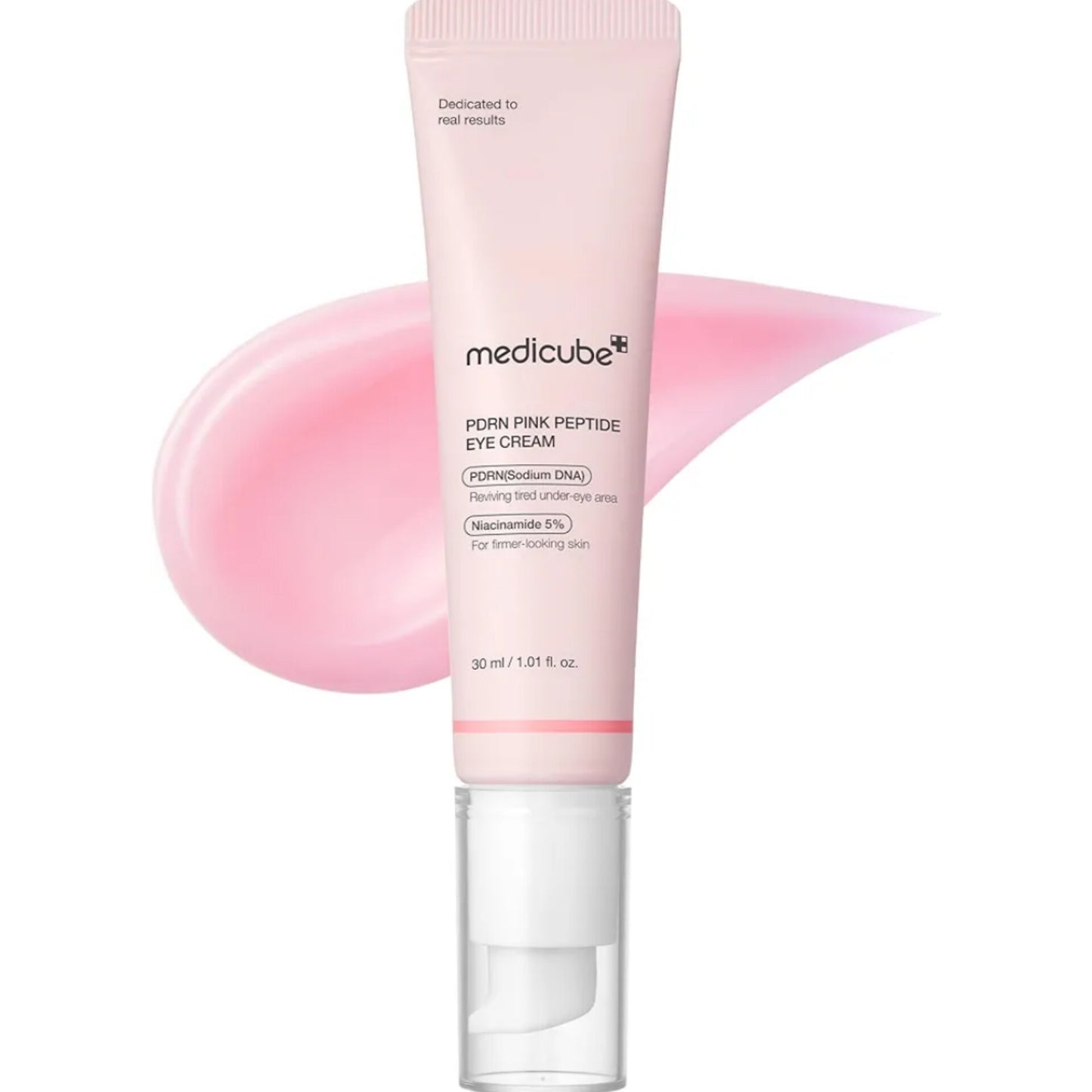 Medicube Sérum Contour des Yeux PDRN Saumon & Peptides Roses | Rétinol 99%, PDRN, Niacinamide | Soin Anti-Rides Hydratant Coréen pour le Contour de l'Œil 15 ml